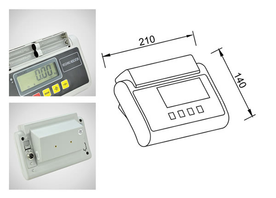 نمایش وزن - صفحه نمایش LED/LCD برای اندازه گیری دقیق وزن