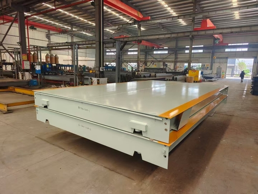 U-beam Steel Bridge Truck Scale Structure For Easy Installation Weigh Pad -10C 50C ساختار تراز فولادی پل U-beam برای نصب آسان و آسان