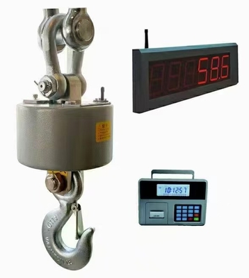 ترازو های جرثقیل بی سیم با شاخص 1 تا 50t فرکانس رادیویی 450MHz
