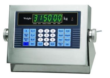 شاخص مقیاس کامیون فولاد ضد زنگ با نمایشگر LED 30.5 میلیمتری