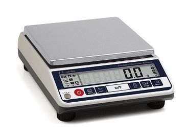 TCB-01 تعادل دقیق الکترونیکی با صفحه نمایش LED و اندازه پان 6.5 اینچ در رنگ سبز یا قرمز