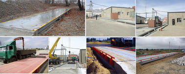 مقیاس دقت بالا کامیون Weighbridge / سنگین وظیفه Weighbridge فولاد آلیاژی